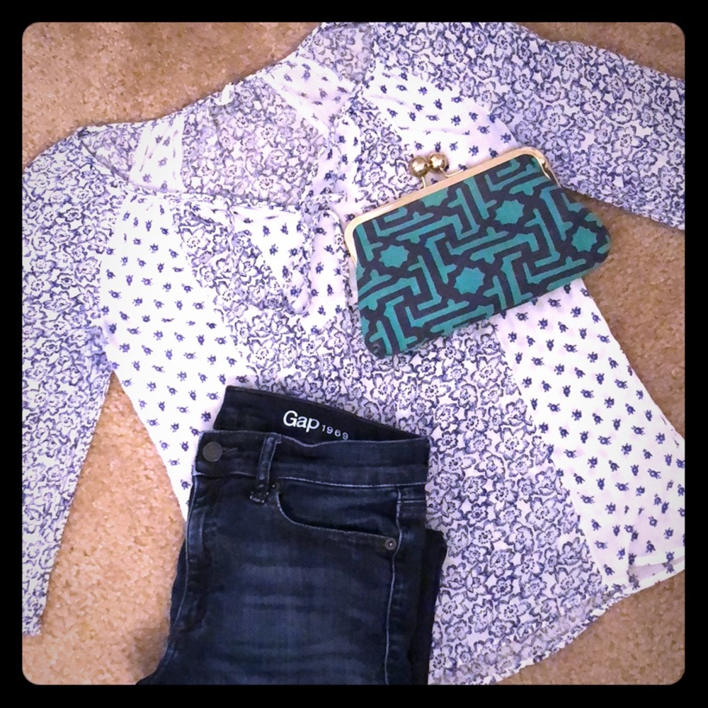 Old Navy Gauzy Blouse